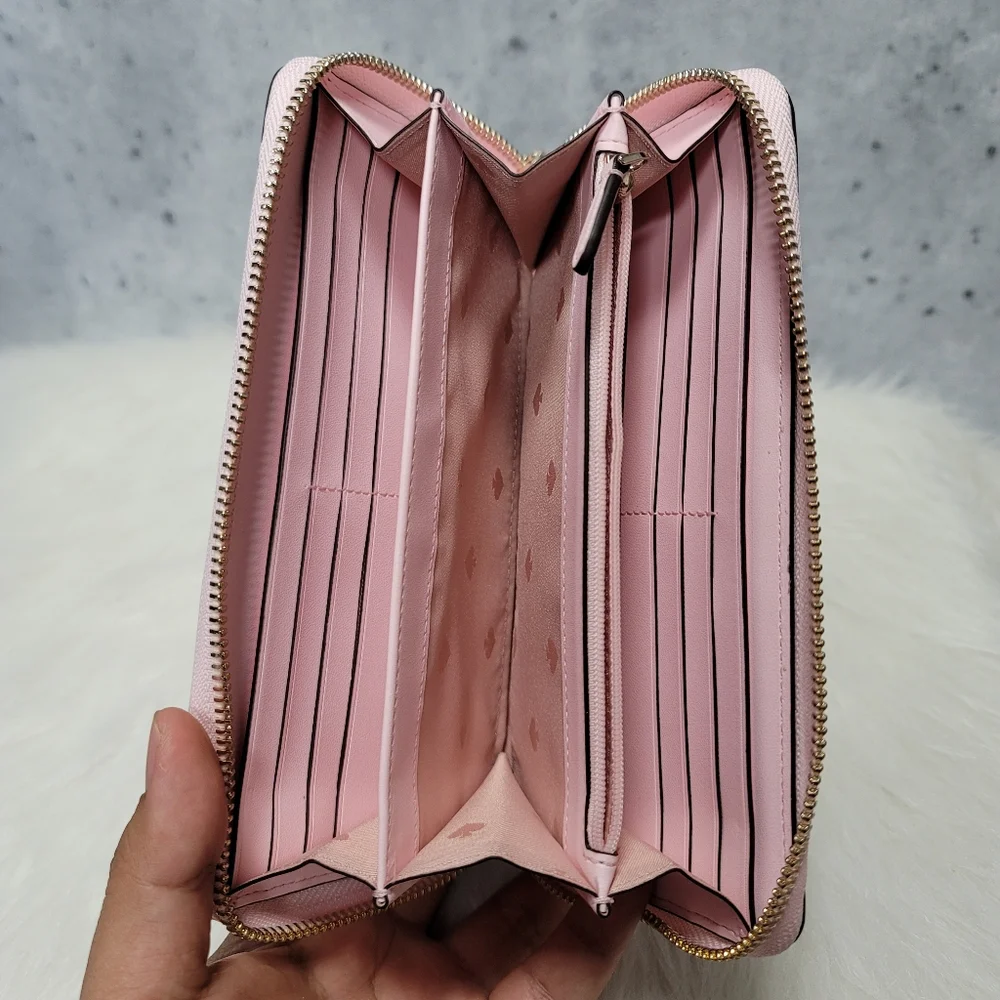 Kate Spade Pineapples Zip around Wallet - Picture 3 of 4